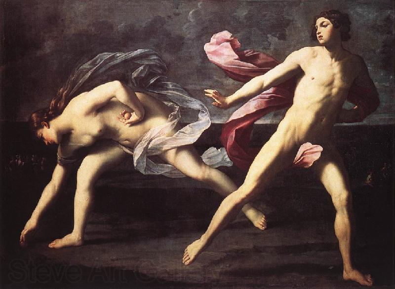 RENI, Guido Atalanta and Hippomenes dre6 Spain oil painting art